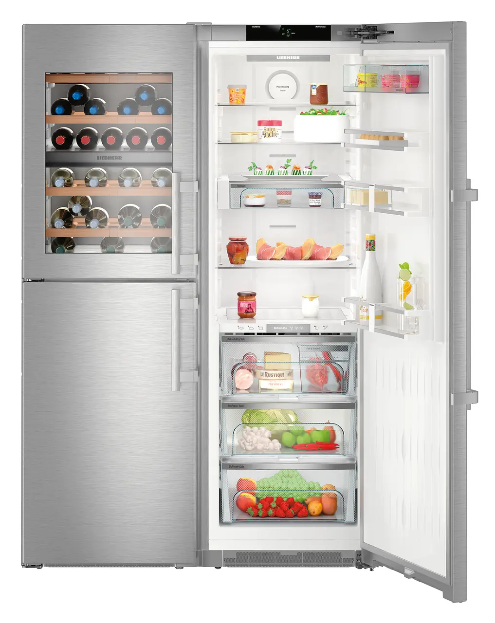 SBSes 8486 PremiumPlus BioFresh NoFrost サイドバイサイド